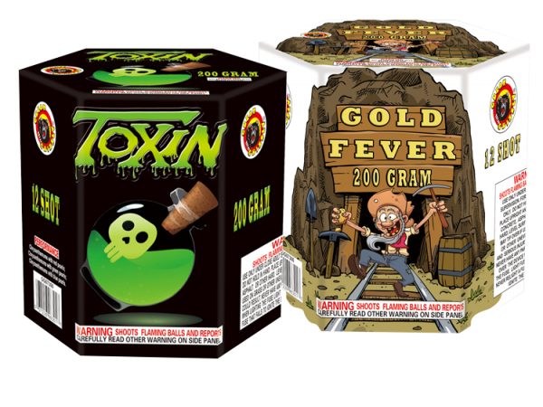 TOXIN / GOLD FEVER 12 SHOT