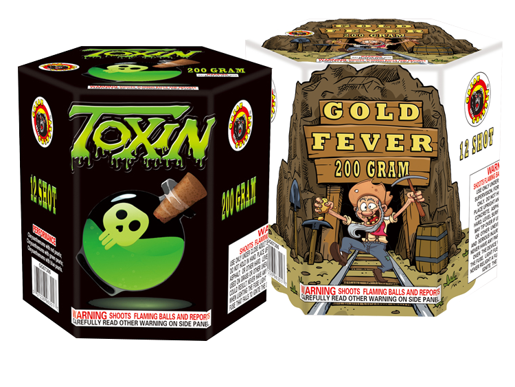 TOXIN / GOLD FEVER 12 SHOT