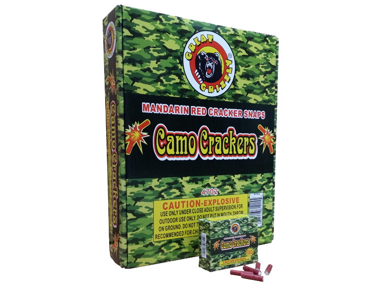 MANDRIAN CAMO CRACKERS (TRUMP DUTY TAX INCREASE)
